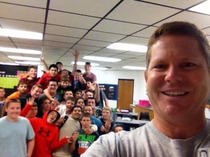 SRMS.boys with Steve